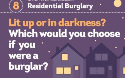 Neighbourhood Policing Team Winter Burglary Prevention Campaign