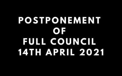 Full Council Postponed