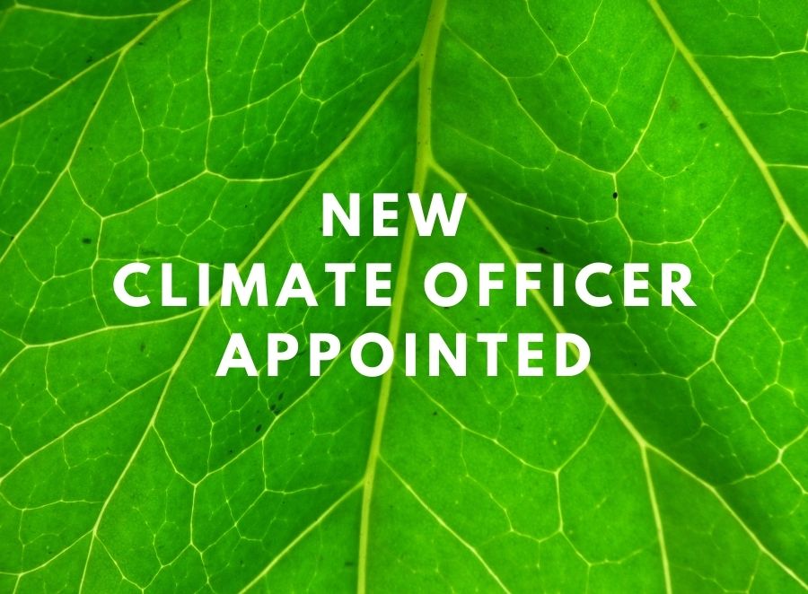 New Climate Officer