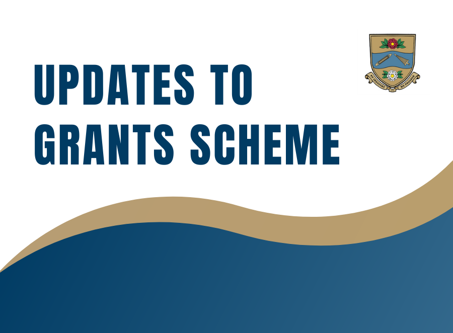 Updates to Grants Scheme