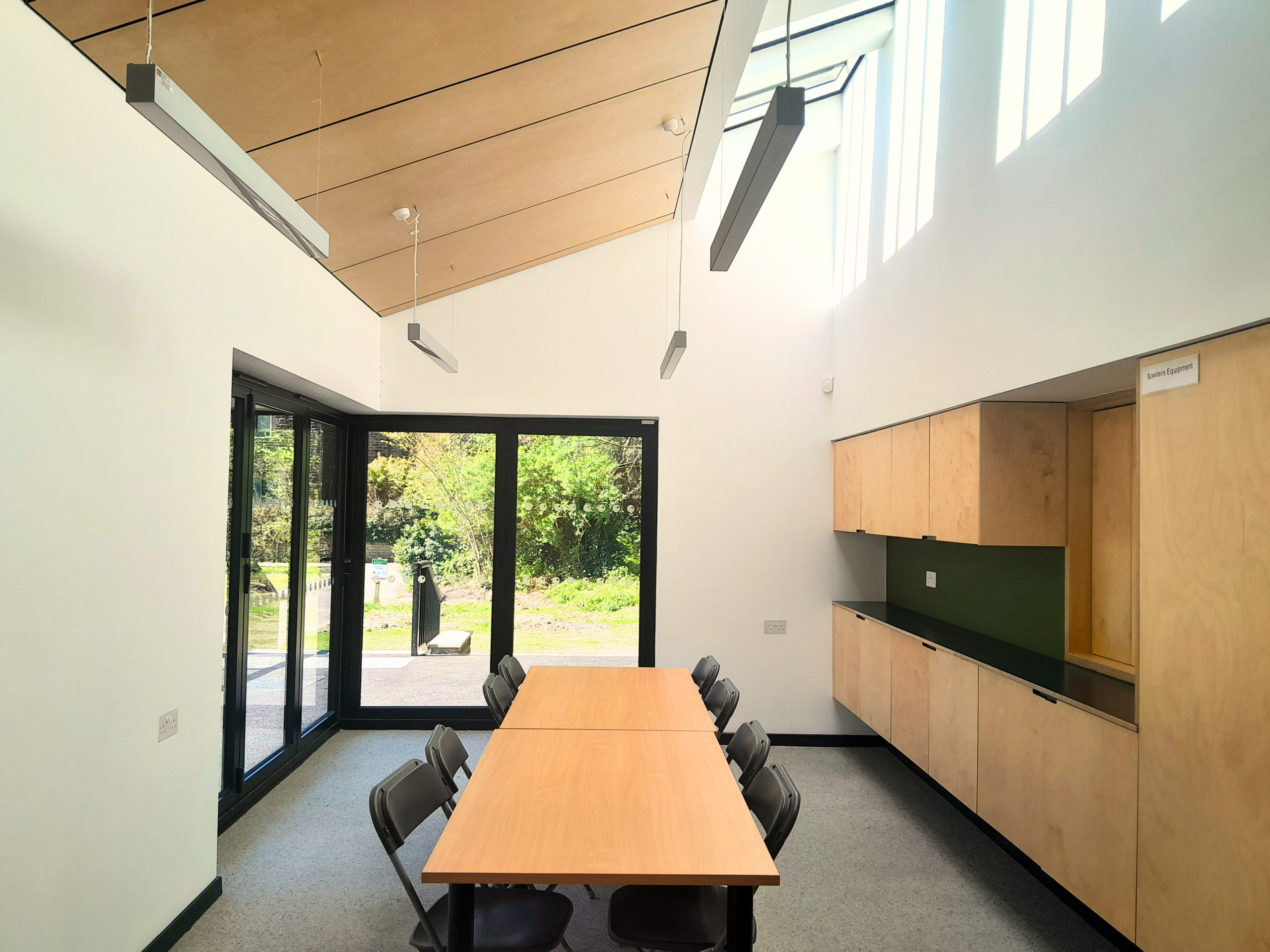 Photo of the main function room in the Pavilion