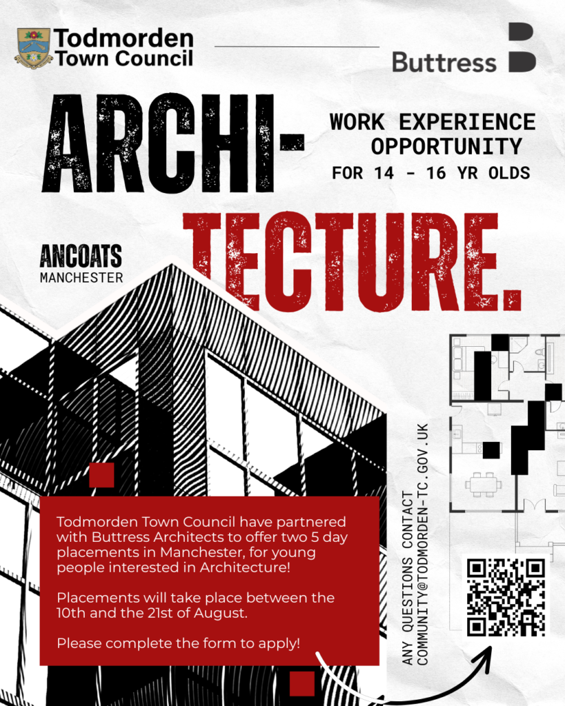 Architecture Work Experience for 14 - 16 year olds with Buttress Architects in Manchester